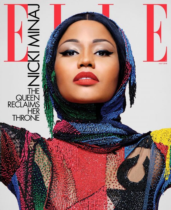 Nicki Minaj Elle Magazine July 2018