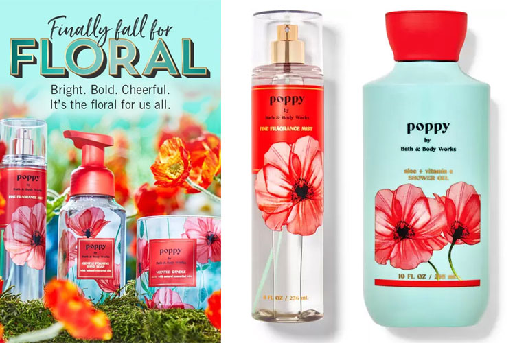 Compare Aroma To Dancing Blossom LV Body Oil Soap Spray Lotion