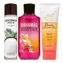 Bath & Body Works Tropical Getaway Fragrances