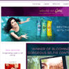 Caress Fresh Collection website