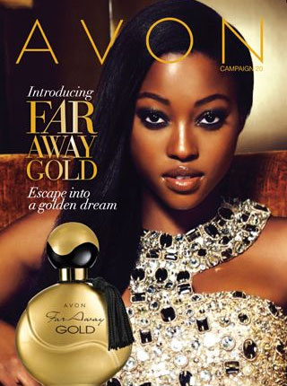 Avon Far Away Gold Fragrance Ad
