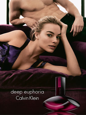 Deep Euphoria Calvin Klein Margot Robbie Ad