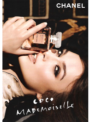 Keira Knightley Chanel celebrity endorsement ads