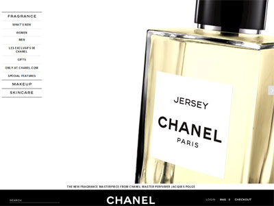 Jersey Les Exclusifs de Chanel website