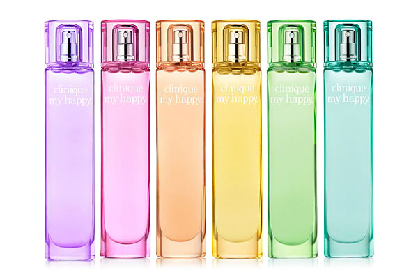 Moeras weer Shinkan Clinique My Happy Clinique My Happy perfume collection six new scents