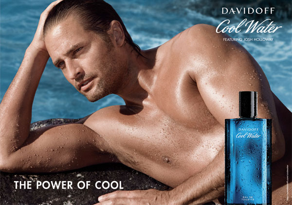 Davidoff Cool Water fragrance, Josh Holloway