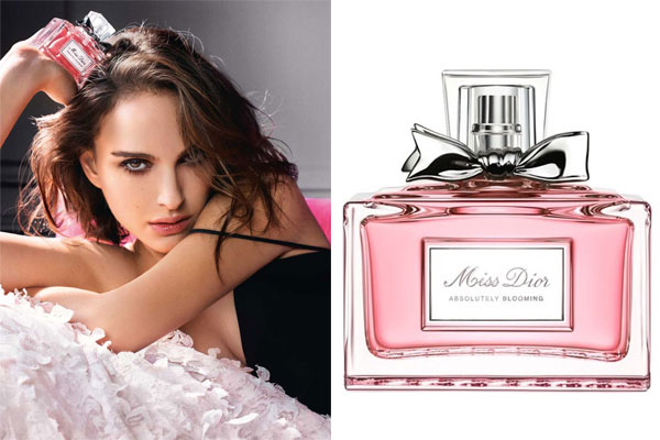 Modern magazine fragrance AD NATALIE PORTMAN Miss Dior Perfume