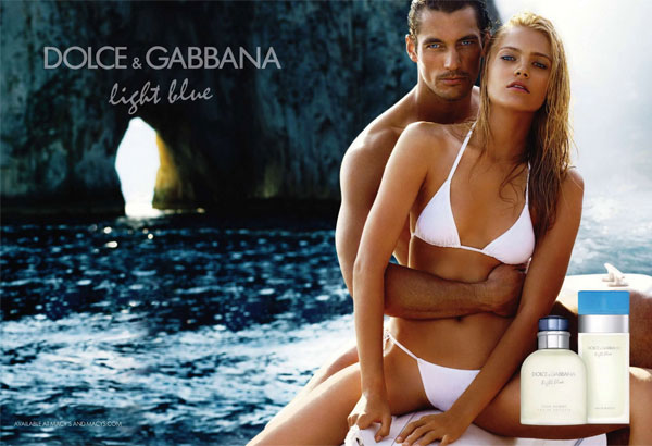 Light Blue Dolce and Gabbana fragrances
