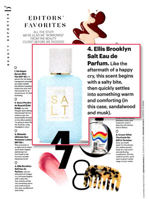 Ellis Brooklyn Salt editorial Allure magazine