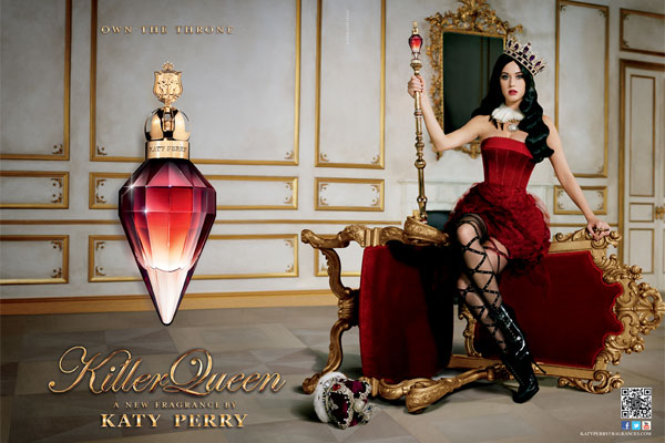 Katy Perry Killer Queen Fragrance Ad