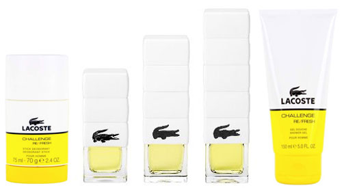 Lacoste Challenge Refresh fragrance collection