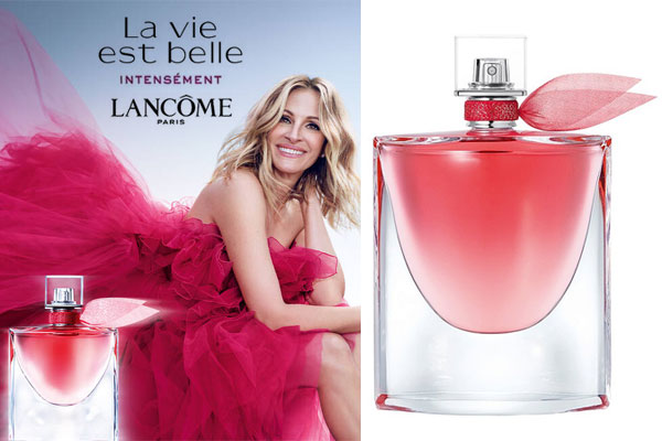 lancome perfume red bottle
