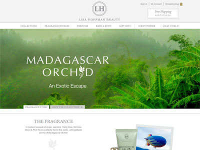 Lisa Hoffman Madagascar Orchid website