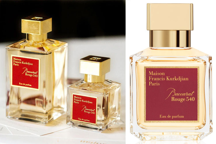 Maison Francis Kurkdjian Baccarat Rouge 540 floriental perfume guide to scents