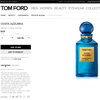 Tom Ford Costa Azzurra website