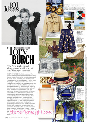 Tory Burch Perfume in Marie Claire