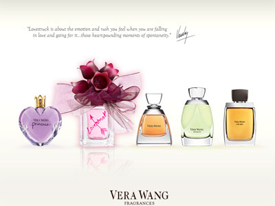 Vera Wang Lovestruck website