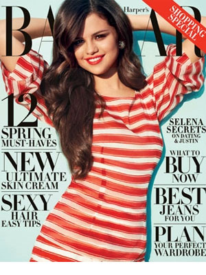 Harper's Bazaar April 2013 Selena Gomez