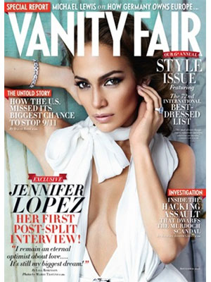Vanity Fair, September 2011, Jennifer Lopez