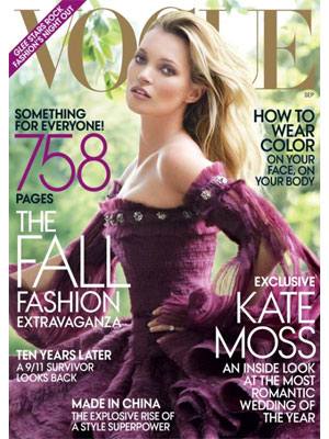 Vogue, September 2011, Kate Moss