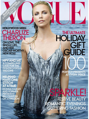 Vogue, December 2011, Charlize Theron