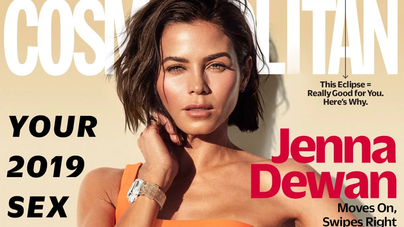 Jenna Dewan in Cosmo January 2019 Issue