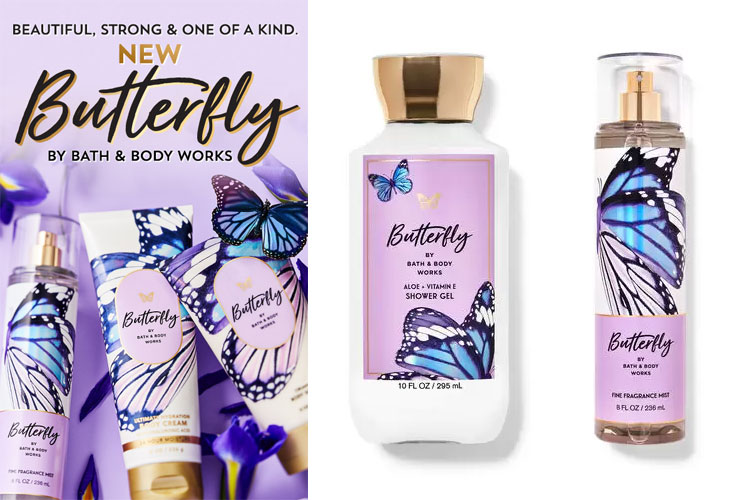 Bath And Body Works Butterfly Fragrance Collection The Perfume Girl