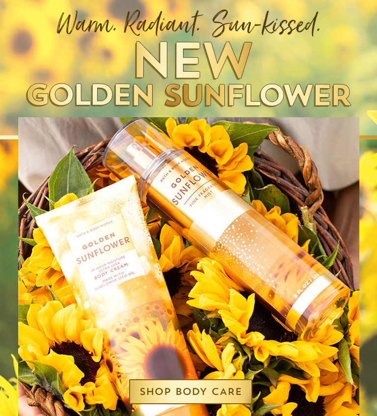 Bath & Body Works Golden Sunflower