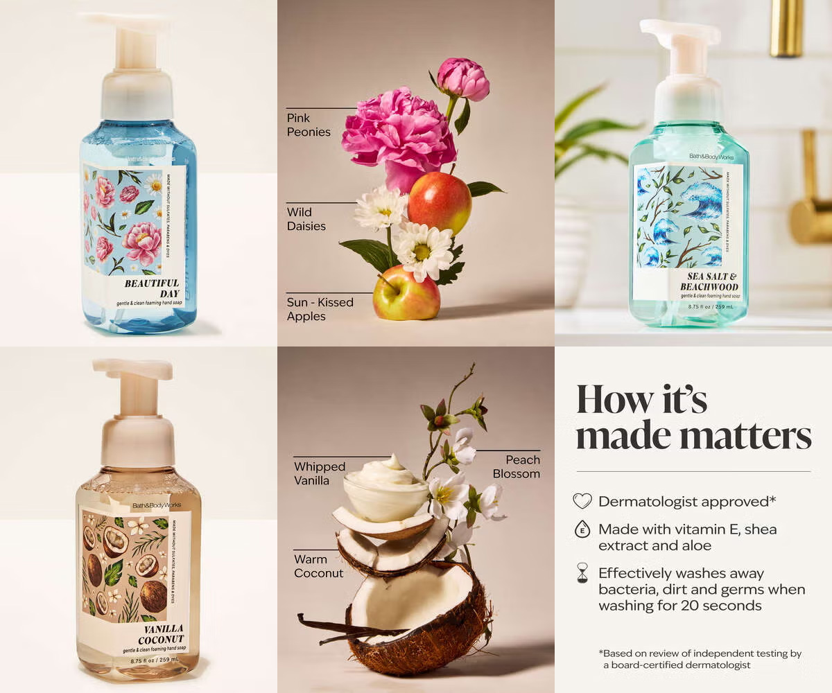 Bath & Body Works Spring Scents 2026 hand soaps