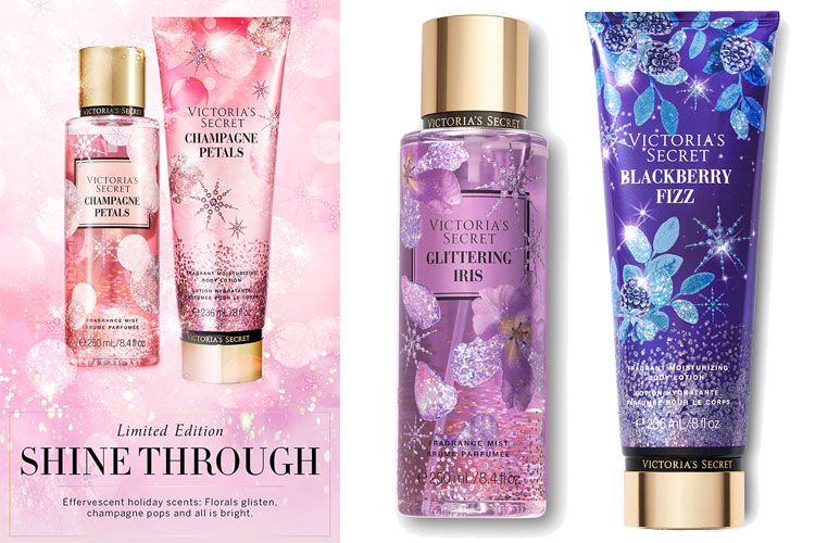 Victoria's Secret Shine Through body fragrances - The Perfume Girl