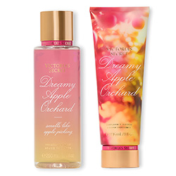 Victoria's Secret Fall fragrance scented body mist and lotion