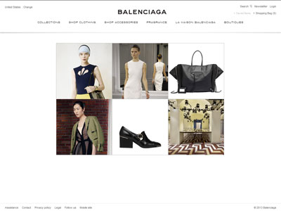 Balenciaga L'Eau Rose website