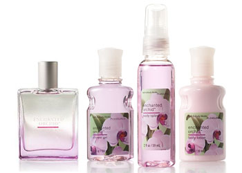 Enchanted Orchid Bath and Body Works fragrances