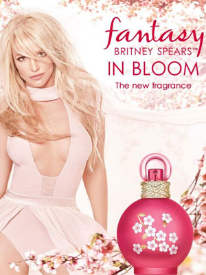 Britney Spears Fantasy In Bloom Perfume Ad