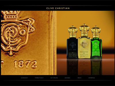 Clive Christian X for Women website