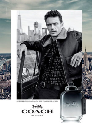 Coach for Men ad with James Franco 2017