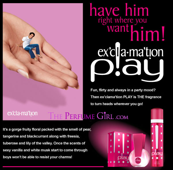 Coty Exclamation Play fragrance