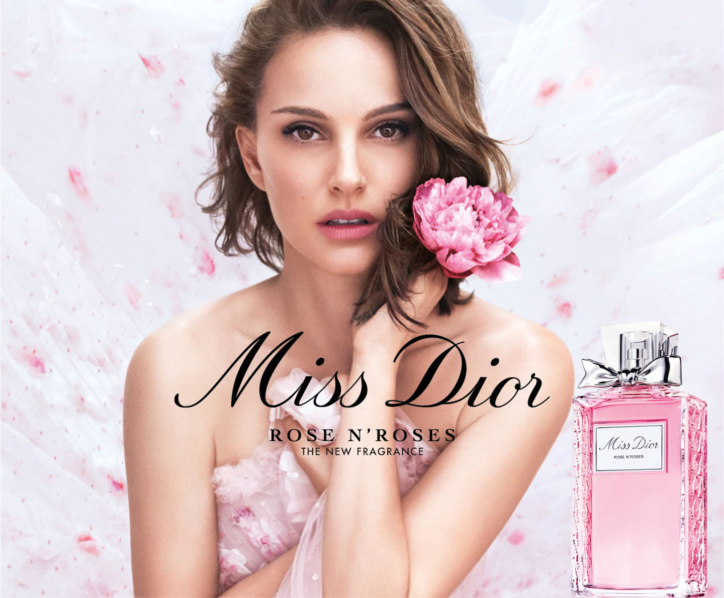 Dior Miss Dior Rose N'Roses Ad - Natalie Portman