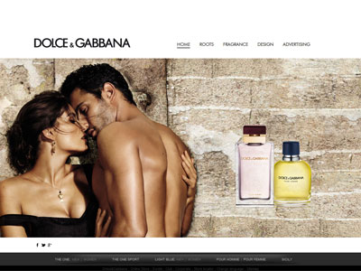 Dolce & Gabbana Pour Femme website