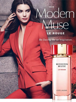 Kendall Jenner Estee Lauder Modern Muse Le Rouge