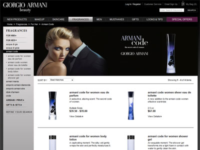 Armani Code Summer for Women Fragrances - Perfumes, Colognes, Parfums,  Scents resource guide - The Perfume Girl