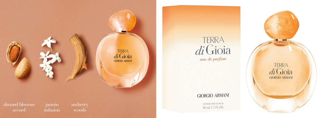 Giorgio Armani Terra di Gioia new floral perfume guide to scents