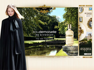 Givenchy EauDemoiselle website