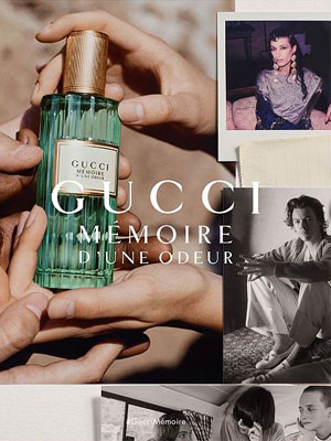Gucci Memoire d'Une Odeur fragrance ad