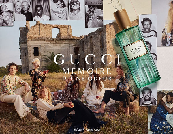 Gucci Memoire d'Une Odeur Fragrance Ad