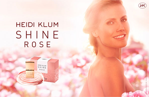 Heidi Klum Shine My Rose fragrances