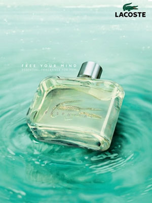 Lacoste Essential Fragrance Bottle · Free Stock Photo