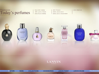 Les Notes de Lanvin Fragrances - Perfumes, Colognes, Parfums, Scents ...