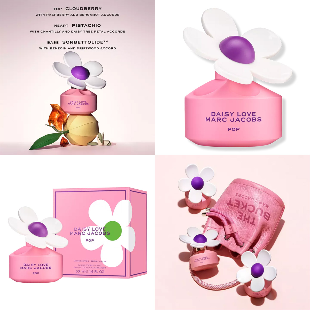 Marc Jacobs Daisy Pop Collection new floral perfume guide to scents