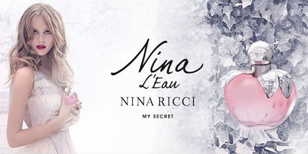 Nina Ricci L'Eau perfume, fruity floral fragrance for women